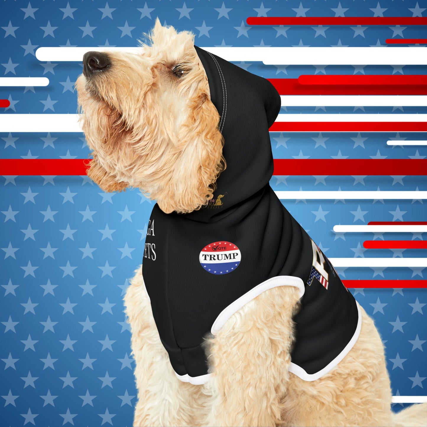 TRUMP 2024 Presidential  Pet Hoodie