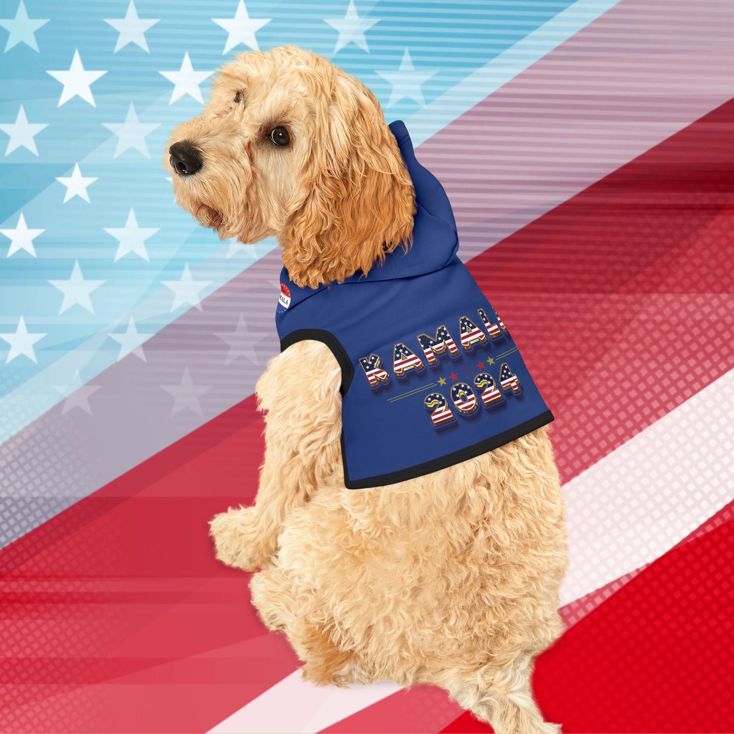 Kamala 2024 Presidential  Pet Hoodie