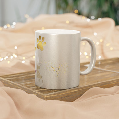 PAWTTARI Metallic Mug Silver