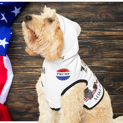 The Trump 2024 "MAGA Pets" Hoodie – Patriotic Edition