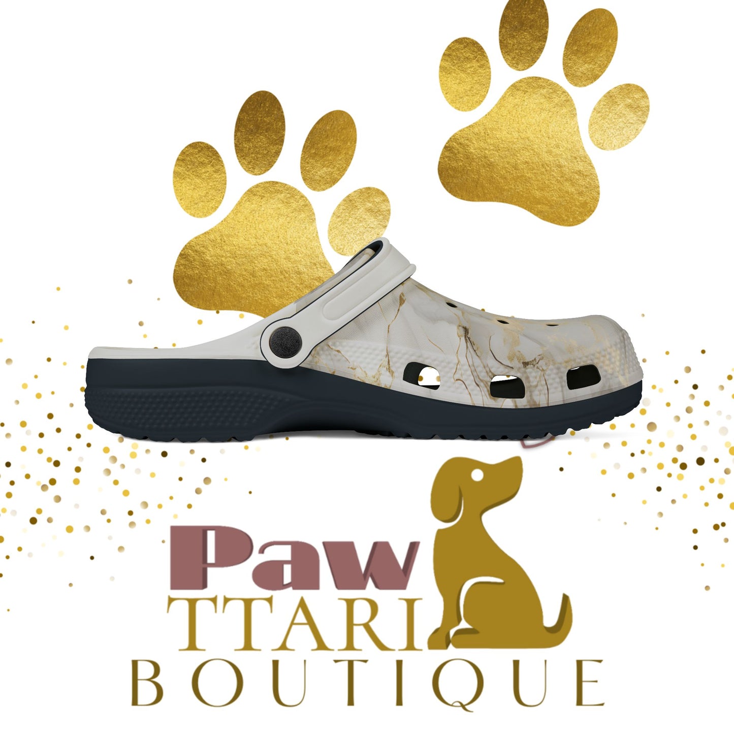 PAWTTARI EVA Foam Rubber Shoes (AOP)