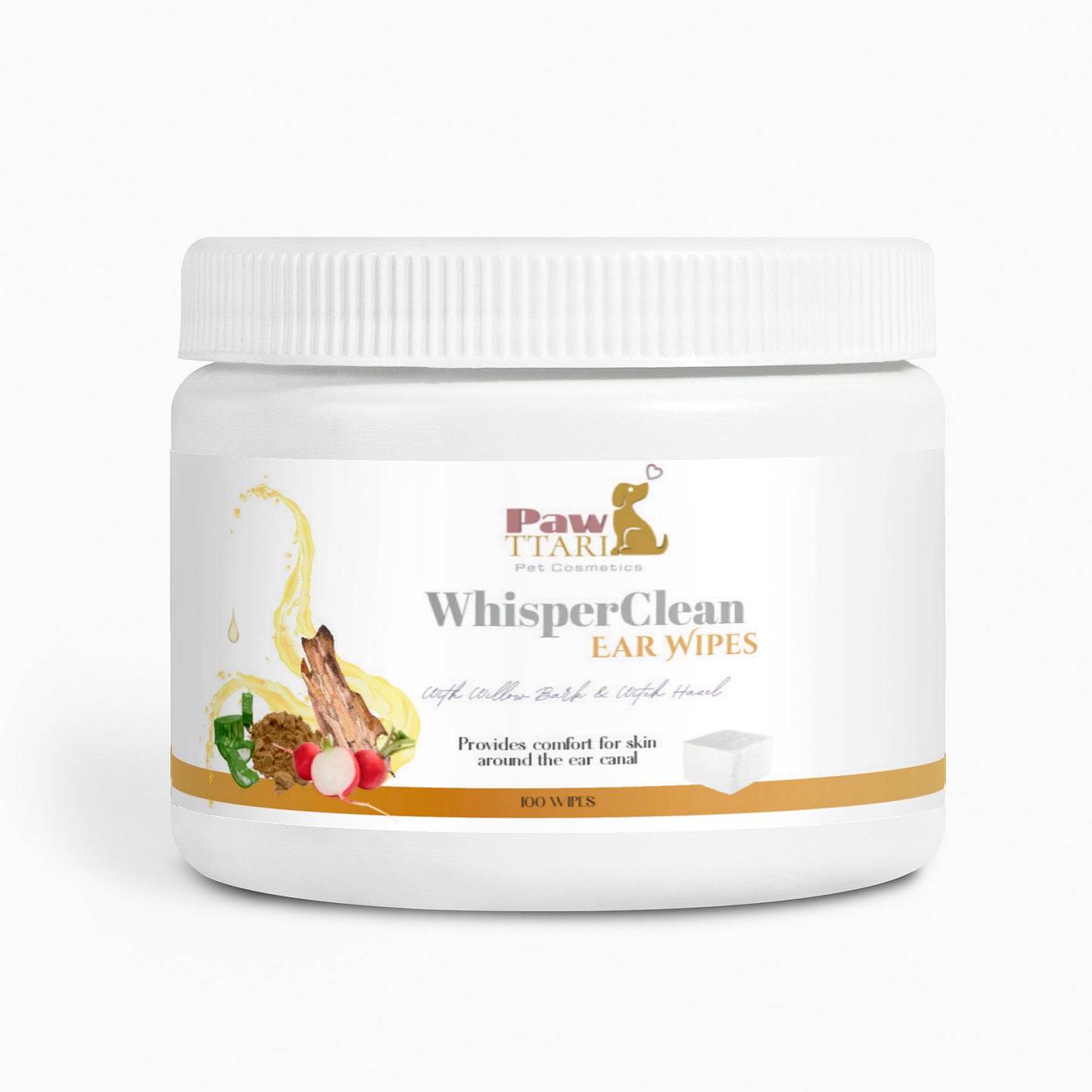 PAWTTARI WhisperClean Ear Wipes