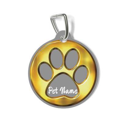 Golden Paw Luxe ID Tag