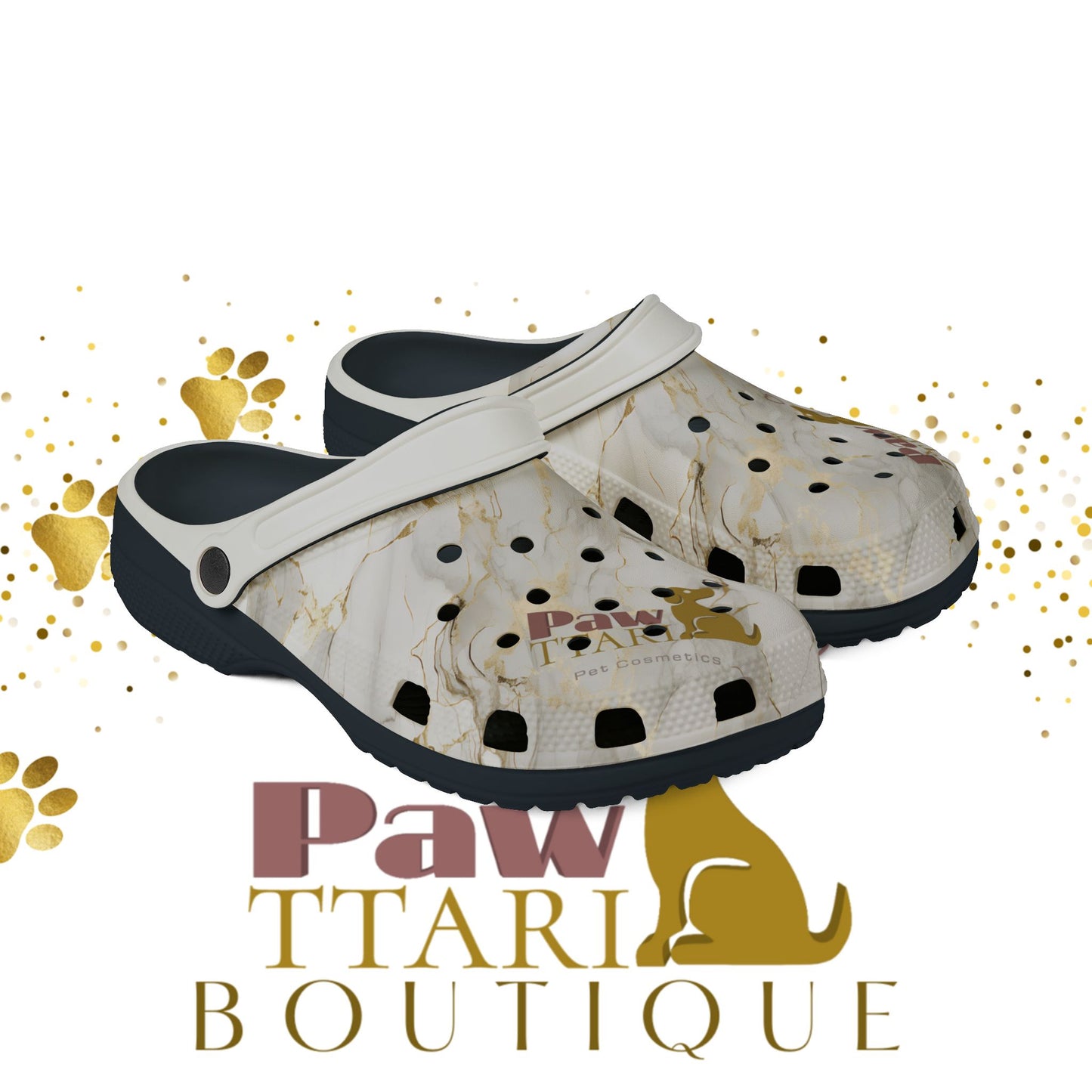 PAWTTARI EVA Foam Rubber Shoes (AOP)