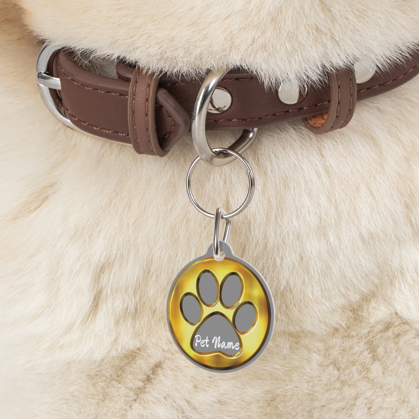 Golden Paw Luxe ID Tag