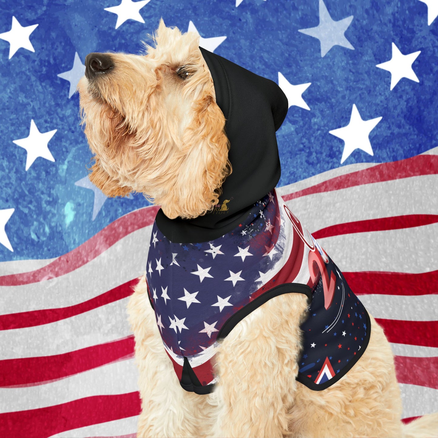 The Pawtriots Presidential Pet Hoodie - Election 2024 Collection