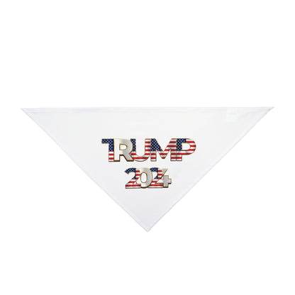 Patriotic Paws Bandana – Trump 2024 Edition