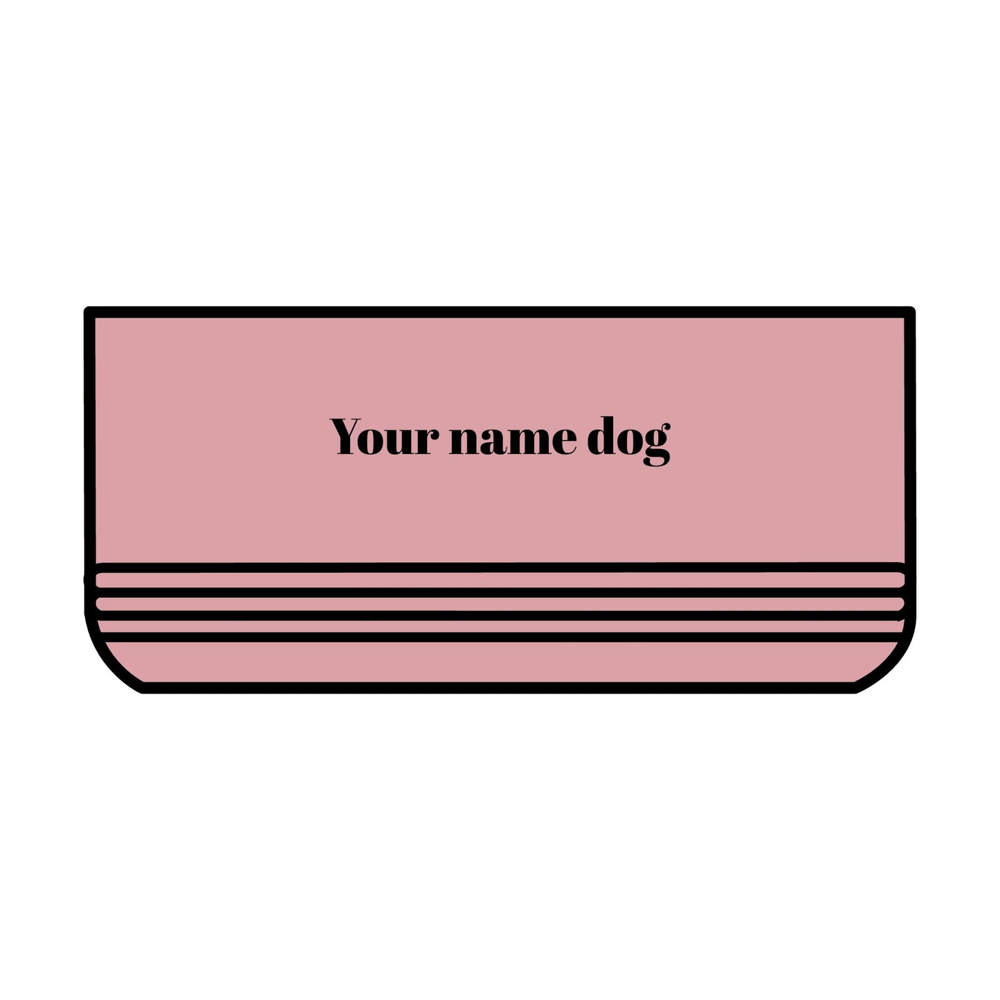 PAWTTARI Custom "Your pet Name" Pet Bowl, 18oz