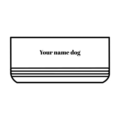 PAWTTARI Custom "Your pet Name" Pet Bowl, 18oz