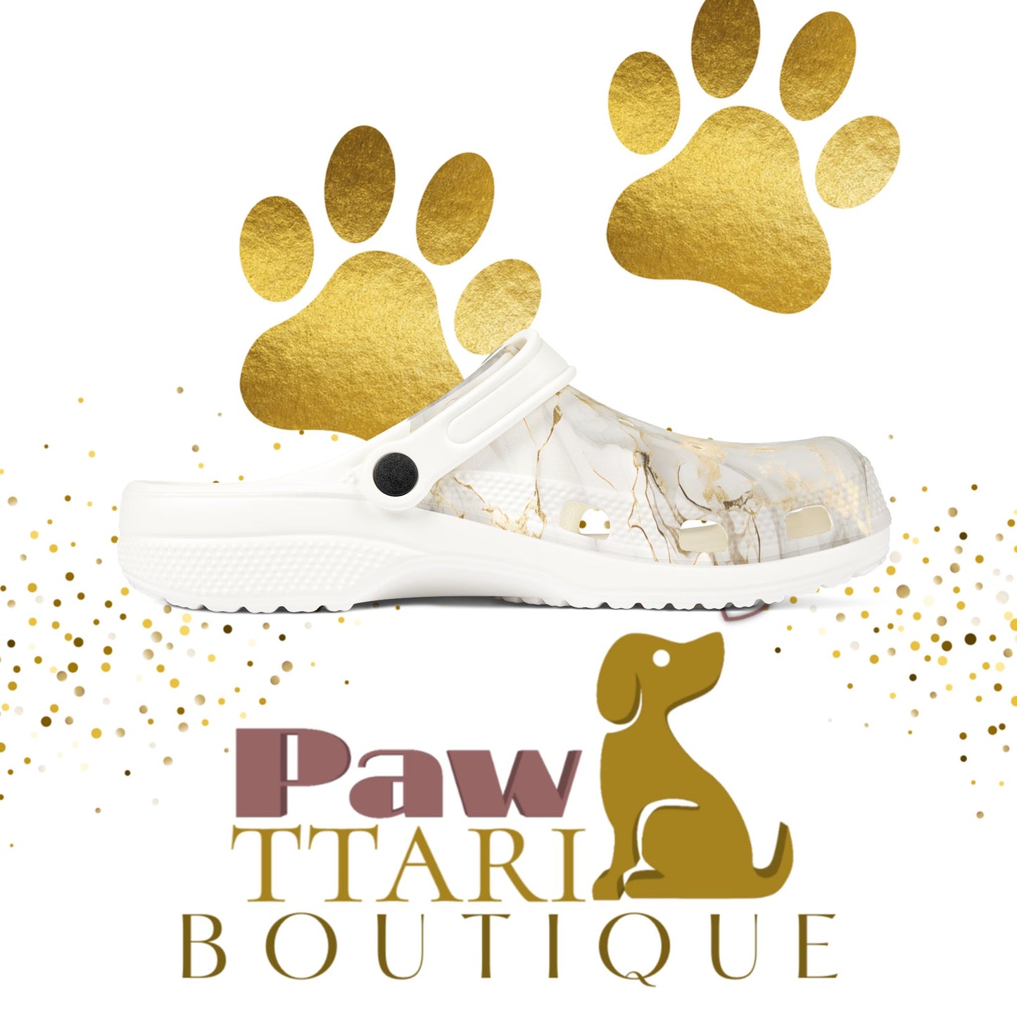 PAWTTARI EVA Foam Rubber Shoes (AOP)