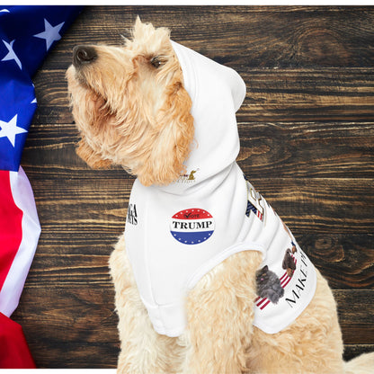 The Trump 2024 "MAGA Pets" Hoodie – Patriotic Edition