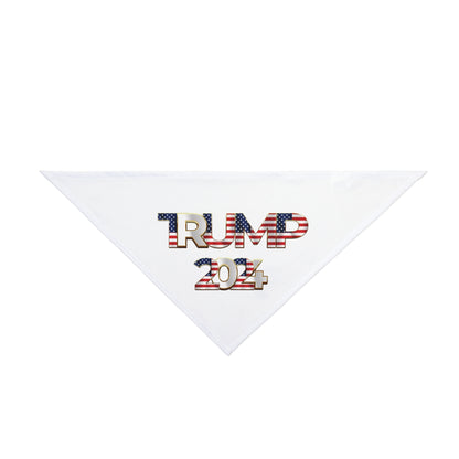 Patriotic Paws Bandana – Trump 2024 Edition