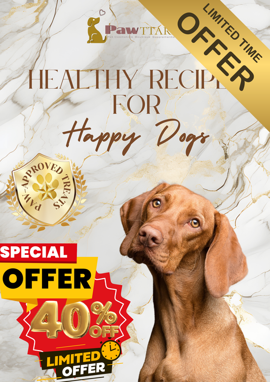 🐾 Bake the Love! Discover 30 Tail-Wagging Recipes in PAWTTARI’s Healthy Recipes for Happy Dogs: Exclusive Dog Treat eBook 🐾